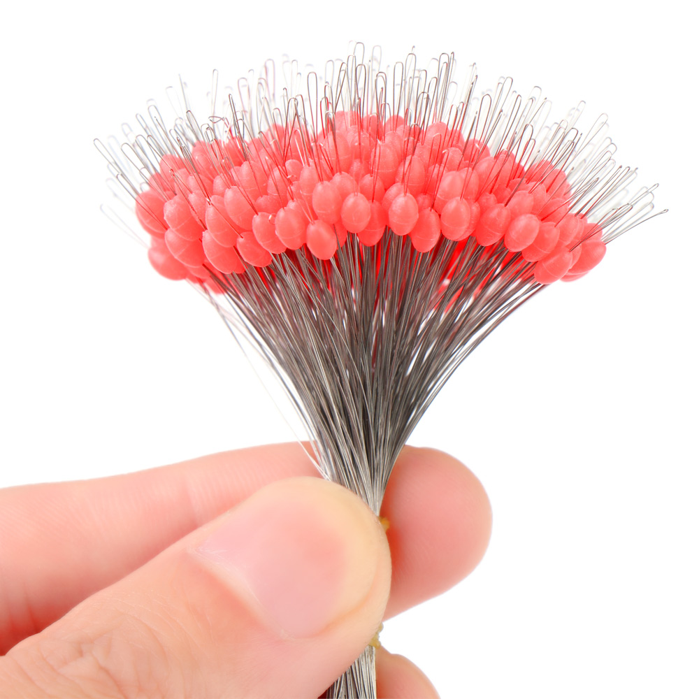 Fishing Bobber Float - 300pcs/lot Silicone Space Bean Stopper Professional
