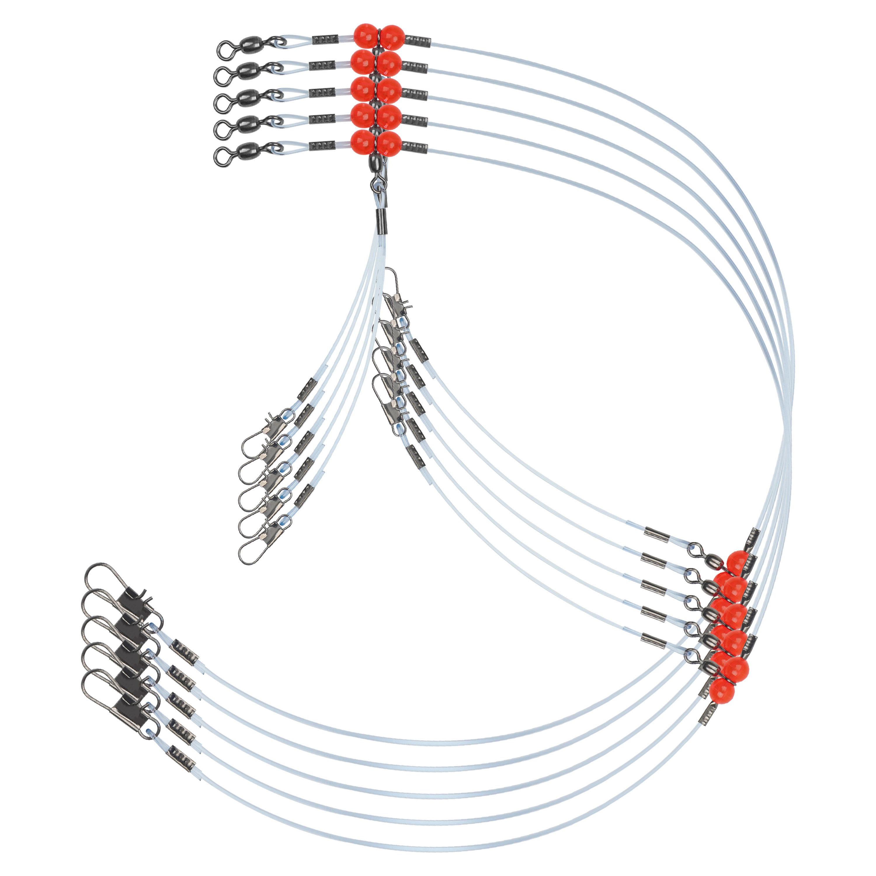 12Pcs Nylon Fishing Leaders wi - Surf Fishing Equipment recension och pris