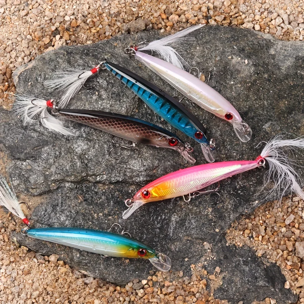 Laser 3D Eyes Bionic Minnow Fi - Fishing Lure recension och pris