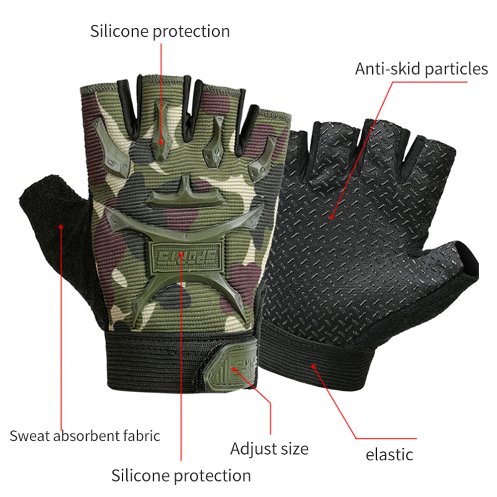 1Pair Kids Sport Gloves,Half F - Fishing Rod Glove recension och pris