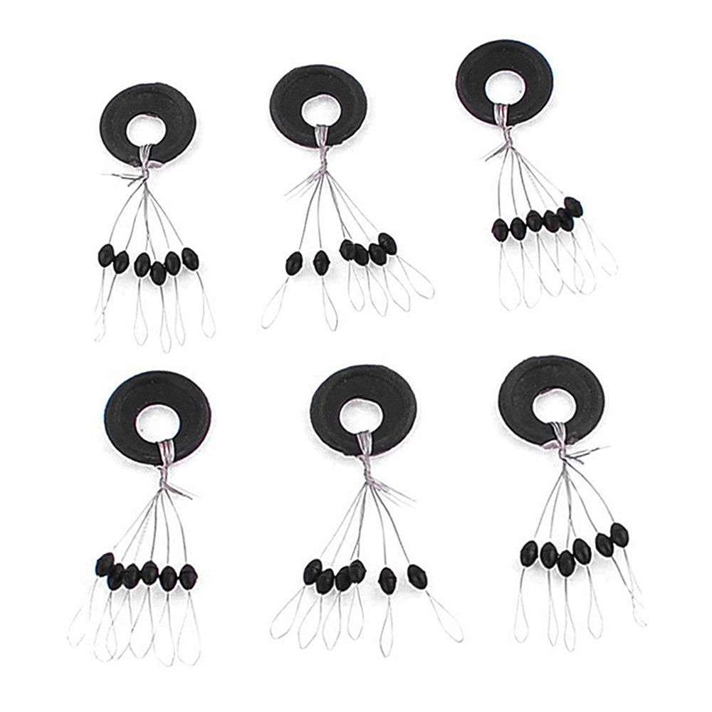 PRO BEROS 60Pcs 10Set Black Ru - Fishing Bobber Float recension och pris