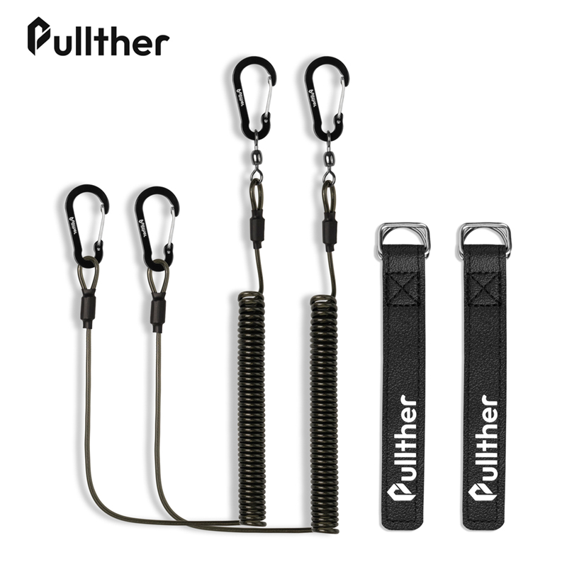 fishing tools Coiled Lanyards  - Fishing Equipment And Gear recension och pris