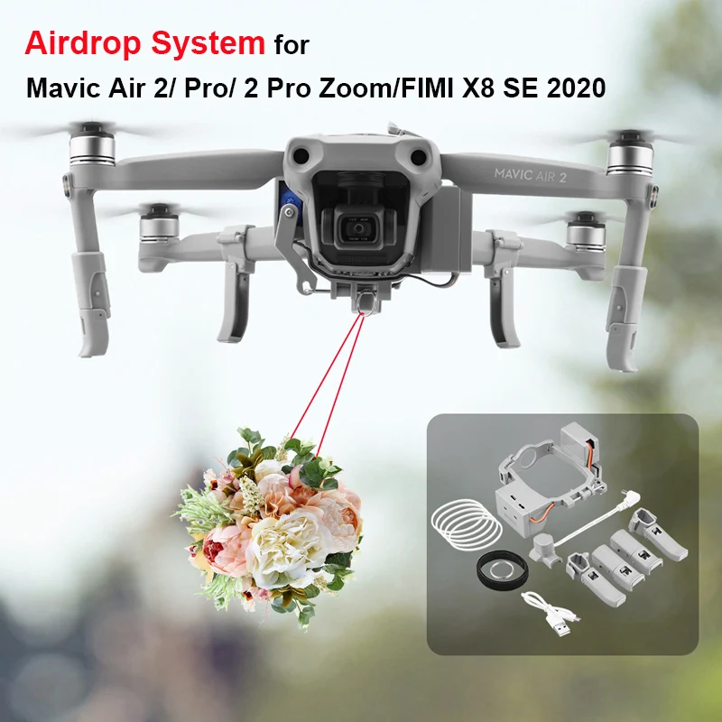 Airdrop System for DJI Mavic A - Fishing Equipment For Beginners recension och pris