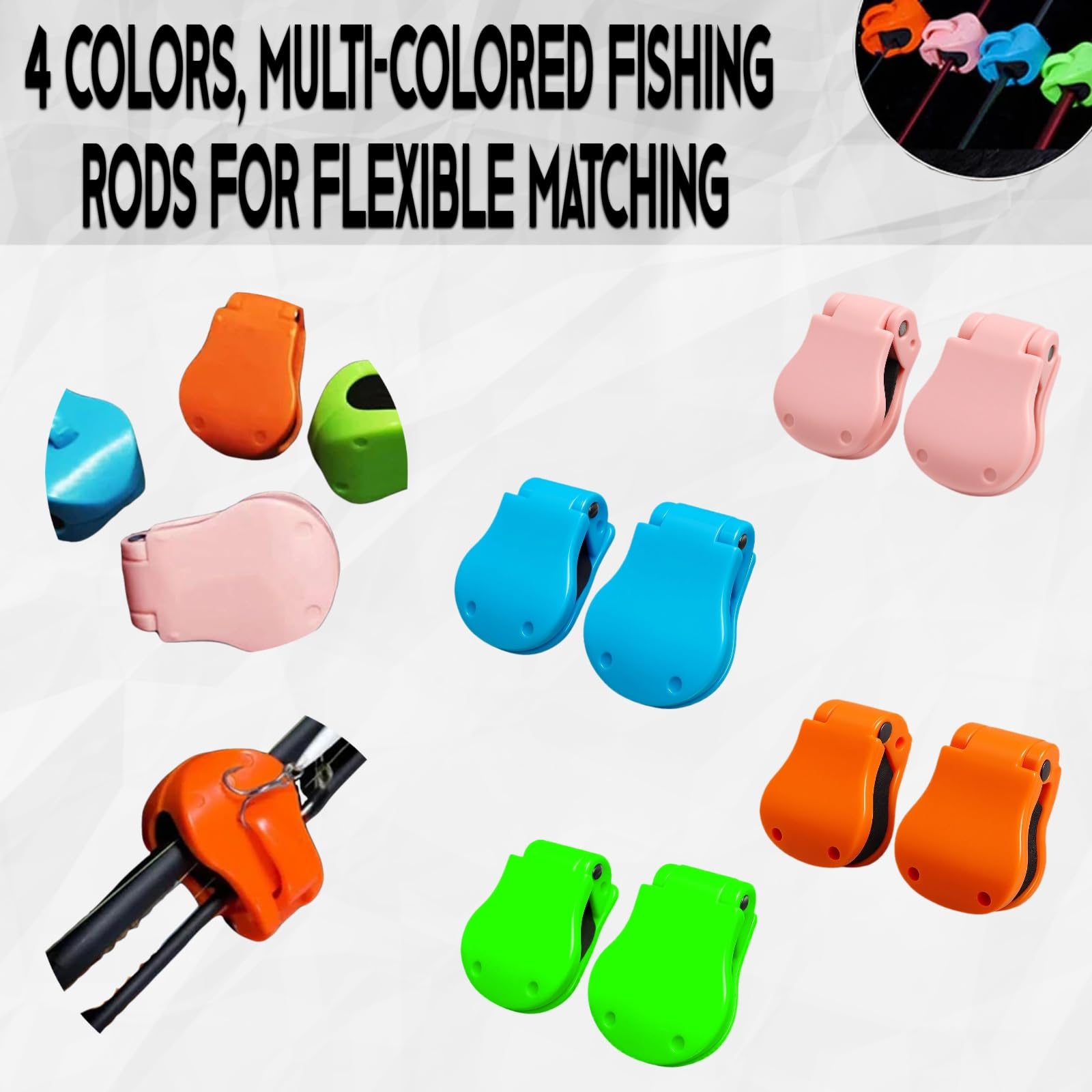 2Pcs Quick-Attach Fishing Rod  - Fishing Rod Glove recension och pris