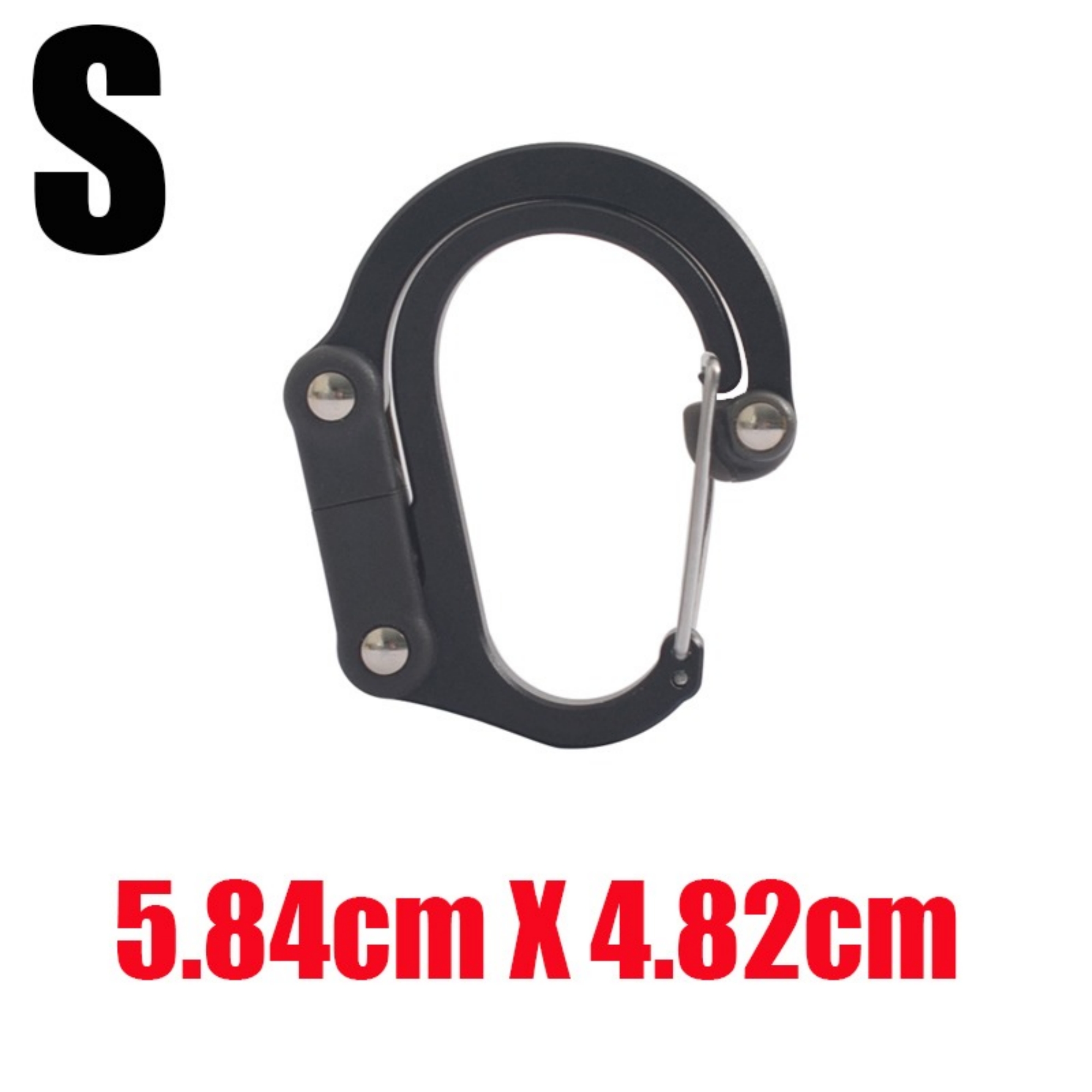 Hybrid Gear Clip Carabiner Rot - Fishing Equipment And Gear recension och pris