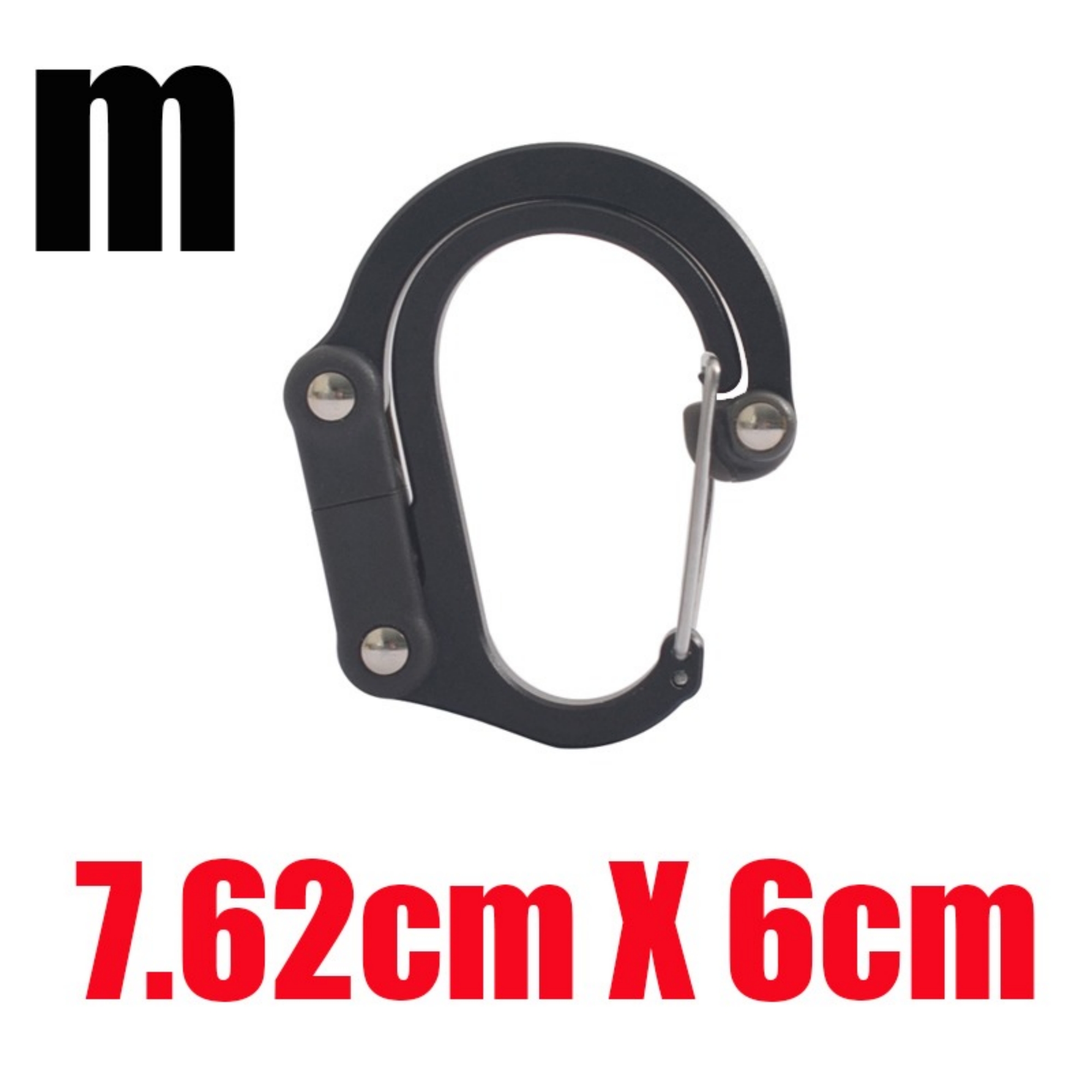 Hybrid Gear Clip Carabiner Rot - Fishing Equipment And Gear recension och pris