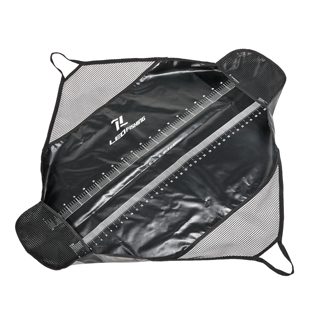 Black PVC Fishing Landing Mat  - Fishing Equipment For Beginners recension och pris